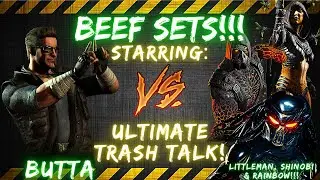 Buttafromthelam 3 BEEF SETS!!! ft. Littleman, Shinobi & Rainbow! (timestamps in cmt section)
