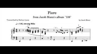 Fiore - Jacob Mann (Transcription)