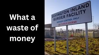 100m Brexit border control site abandoned. Over 1BN wasted on these places.
