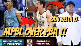 Sampal Sa PBA / Encho Serrano iniwan Ang PBA Para sa MPBL