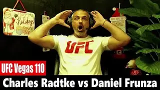 UFC Vegas 110: Чарльз Радтке против Дэниела Фрунзы. РЕАКЦИЯ В ПРЯМОМ ЭФИРЕ
