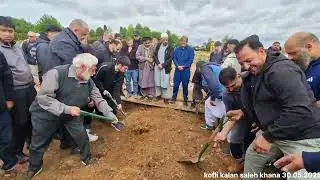 kotli kalan saleh khana haji Lal zaman wife Janazah 29.05.2025 Sutton new gall cemetery B757HX