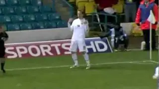 Luciano Becchio Goal Celebration 21/1/12
