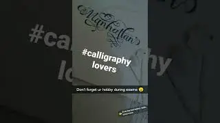 #calligraphylovers🤍