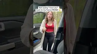 Не говорю, что люблю тебя, в ответ на мой розыгрыш с женихом! 😂 #шорты