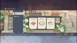 Genshin Impact - While it's warm event Day 7