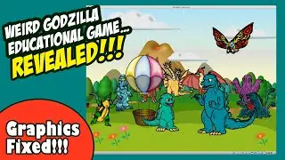FIXED!! Godzilla and Friends (CD-ROM) - MIB Video Game Reviews Ep 22