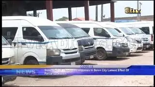Some staff of transport companies in Benin lament effect of partial lockdown