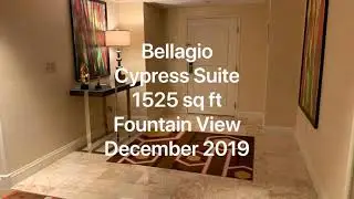 BELLAGIO Bellagio Cypress Suite - Night Time Fountain View