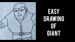 How to draw Giant | Tutorial | Easy Drawing for kids #easy #drawing #giant