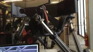 Cruden simulator with virtual reality headset demo