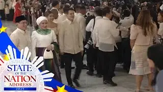 LIVE: Arrival of lawmakers at the House of Representatives for #SONA2025