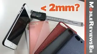 Top 10 Ultra-thin/Minimalist Cases for the iPhone 7 and 7 Plus (Caudabe Veil XT, Peel, Pitaku)