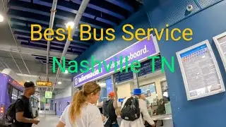 Public Transportation Nashville Tennessee Bus Ride
