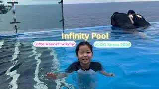  Luxury Family Getaway at Lotte Resort Sokcho | Infinity Pool, Kids Café & Beach Fun in Korea 
