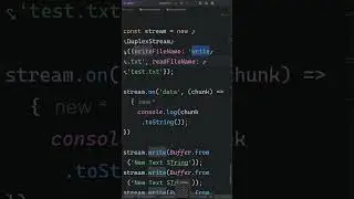 Check output for the Duplex stream how it works as readable and writable in NodeJS