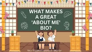 Year 5 English: How to Write an Awesome 'About Me' Bio!