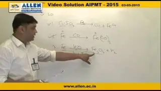 AIPMT 2015 video solutions &ndash; Chemistry Q. No. 30,31 &ndash; AIPMT 2015 Q&A BY ALLEN