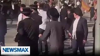 Orthodox Jewish men protesting Israel military draft | REPORT | Wake Up America