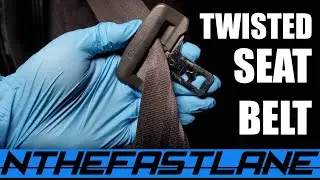 Twisted Seat Belt Buckle 