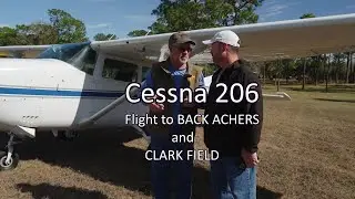 Back Achers Grass Strip (8FL3) in a Cessna 206.