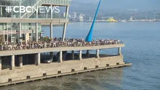 Thousands line up in Vancouver for Aritzia warehouse sale