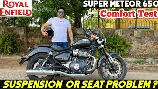 Suspension Problem Of Super Meteor 650 Or Seat Problem ?