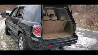 2006 black Honda pilot EXL