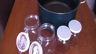 CONSERVE-  Sterilizzazione, sanificazione vasetti di vetro e conservazione conserve