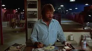 The Delta Force - Chuck Norris Eating Scrambled Eggs