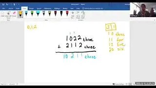 Non-decimal Positional Systems Addition and Subtraction