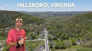 Walk thru Historic HILLSBORO, VIRGINIA (Loudoun County)