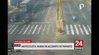 Motociclista pierde la vida en accidente de tr&aacute;nsito