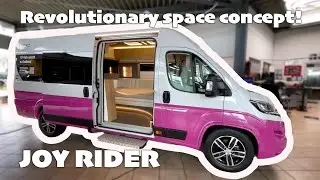 🚀 💥 JOY RIDER&copy; I Revolutionary space concept I The largest panel van campervan in Europe