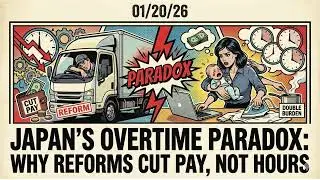 Japan's Overtime Paradox: Why Reforms Cut Pay, Not Hours
