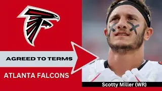 The Atlanta Falcons agree to terms with Wide Receiver Scotty Miller