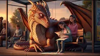 The Dragon Sat by the Bus Stop So No One Waited Alone&mdash;Until One Night He Was Abandoned Sci-Fi | HFY