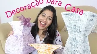 DIY Vaso com Caixa de Leite - Decoração