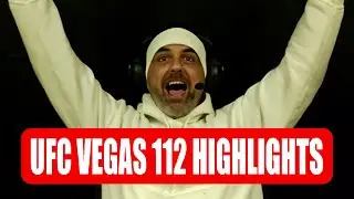 UFC Vegas 112: Ройвал против Капе. Полный список боев. Основные моменты.