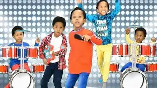 Put Your Hands In the Air Song -  Kids Dance Party Song | Sing-along  | Nursery Rhymes | Play Loads