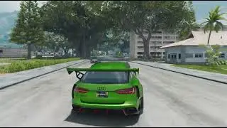 Me driving a audi RS6 in motor fest 👌