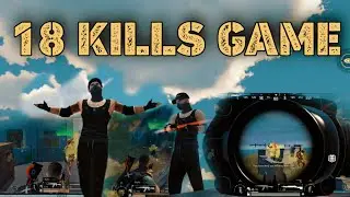 18 solo kills 🥵|  Full Aggressive Gameplay in Classic match | Flora Menace update #rushgame #bgmi