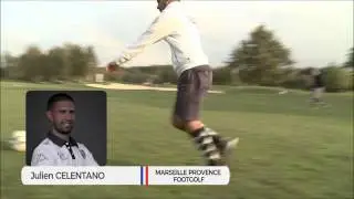 Les membres de l'Equipe de France 2016 de Footgolf