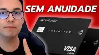 Cart&atilde;o Unlimited Santander SEM ANUIDADE! Veja Como eu fiz! Joselito Macedo