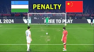 🔴TRỰC TIẾP: UZBEKISTAN vs TRUNG QUỐC | Loạt sút luân lưu | Cúp bóng đá châu Á AFC 2026 |Trò chơi PES