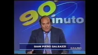 90°MINUTO PUNTATA DEL 6 SETTEMBRE 1992 CONDUCE GIAMPIERO GALEAZZI 1°GIORNATA DI SERIE A #CASASTENE