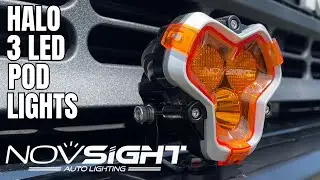 Bronco Gets NovSight's HALO 3 LED Pods. My Wife Says They're Cute... What Do You Think?