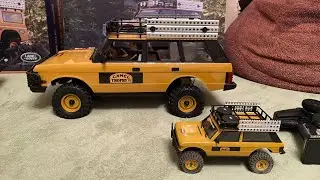 Camel Trophy Range Rover classic 1/10 built by FMS (FCX10) performance