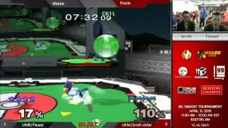 BUST2 - UMB|Flexed (Falco) vs UMA|broth chiler (Marth) - SSBM Pools