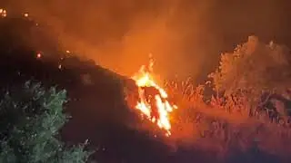 Notte di fuoco sui Nebrodi. Roghi a Militello Rosmarino, Tusa e Sinagra